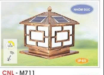 Đèn trụ cổng năng lượng mặt trời Z-40 (40cm)